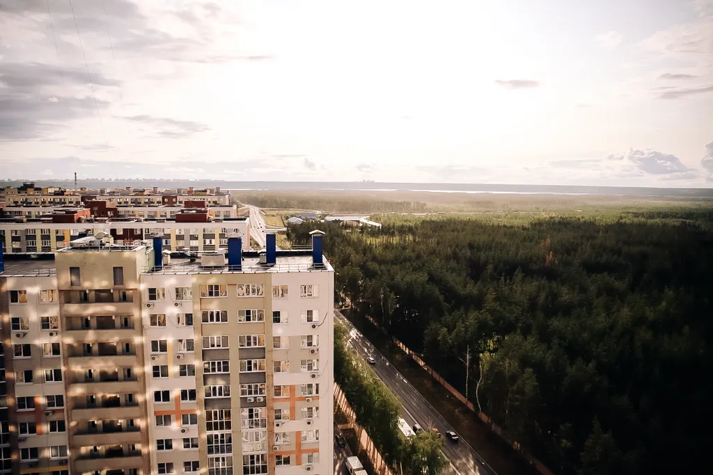 Квартира с видом на город