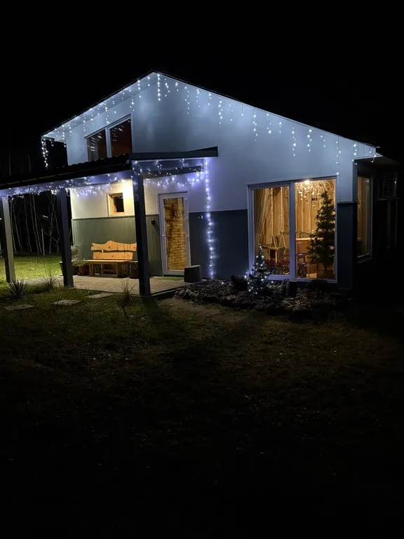 Новый уютный теплый домик с баней возле леса в 7 километрах от Гродно