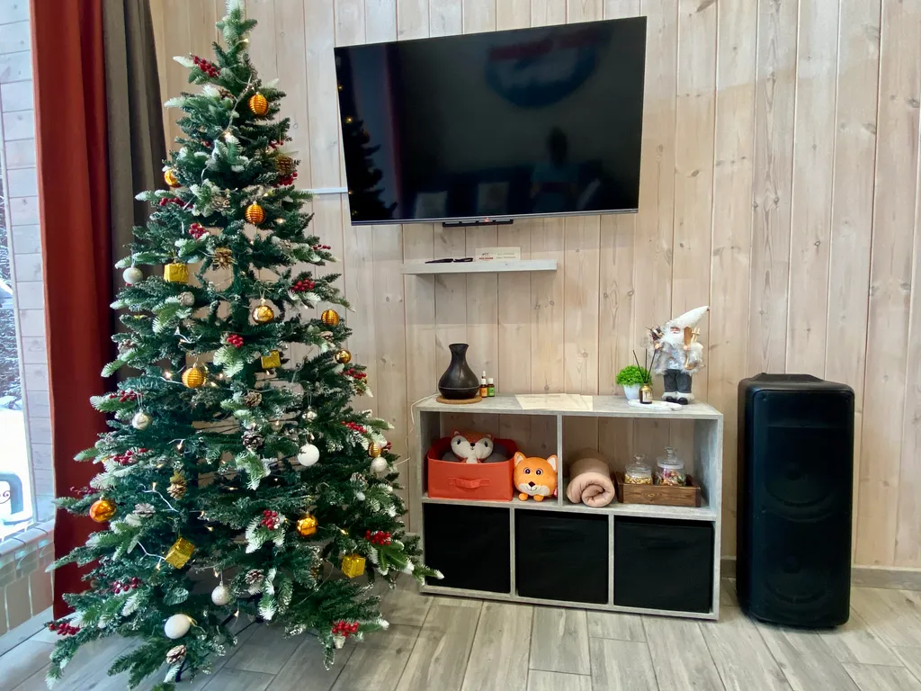 Уютный барнхаус с баней и чаном на территории