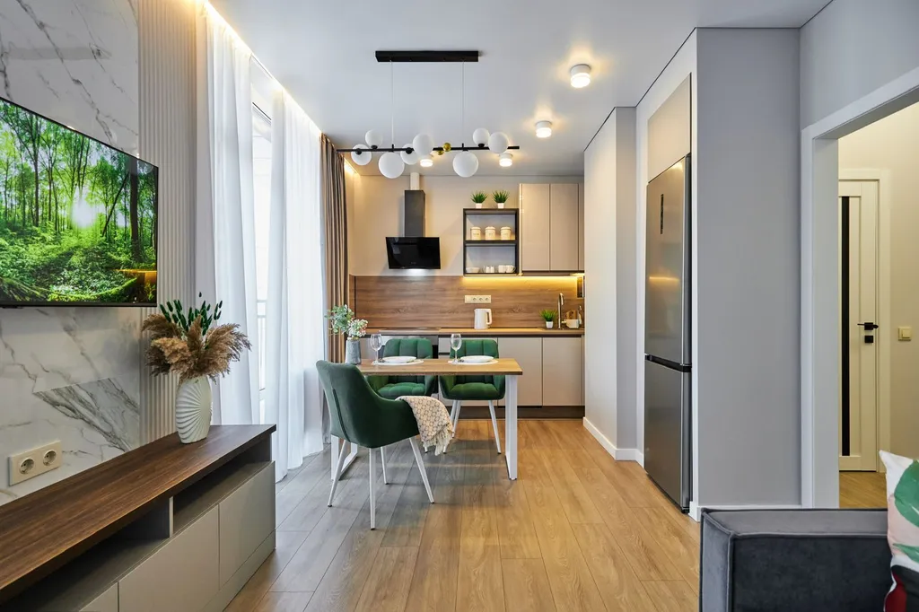 Новая квартира с дизайнерским ремонтом в центре Ростова