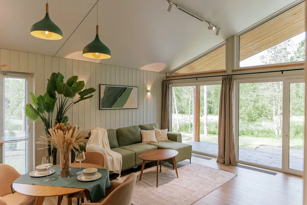 Коттедж Коттедж 105м2 в тихом лесу — Ларионово