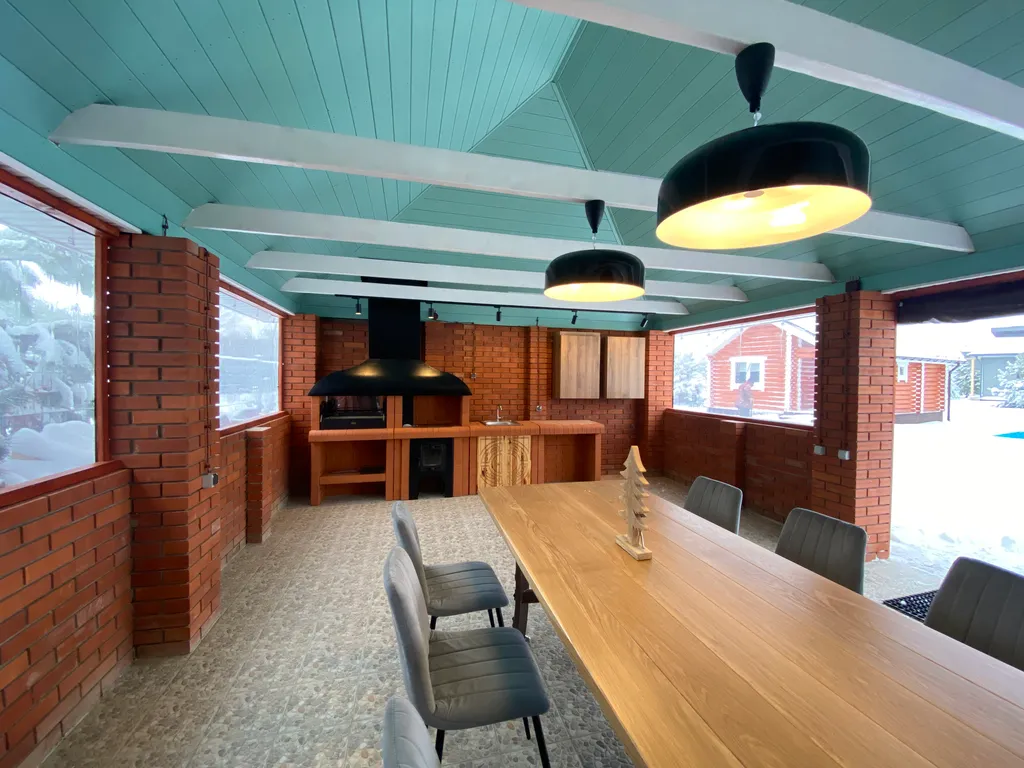 Комфортный и современный дом со всеми удобствами, баня и чан