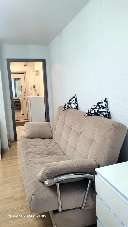 Уютная трёхместная студия недалеко от метро