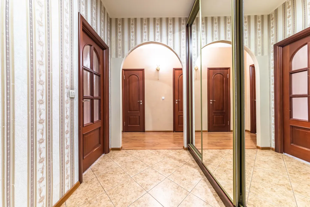 По домашнему уютная, чистая квартира