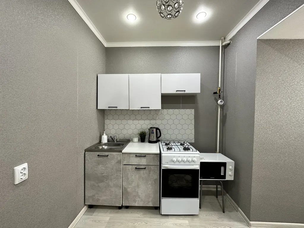 Минималистичная квартира рядом с ледовым дворцом