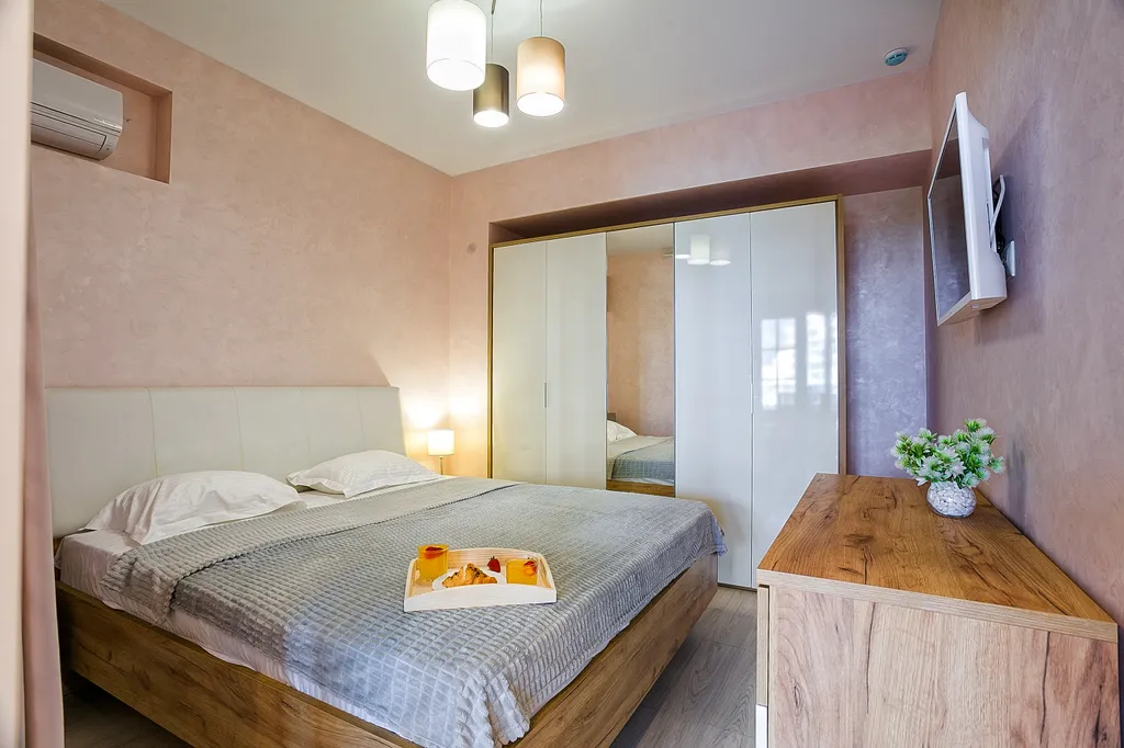 Апартамент и терраса с сумасшедшим видом на море в Приморском парке