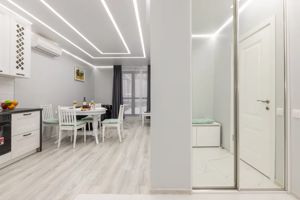 Стильные апартаменты с террасой