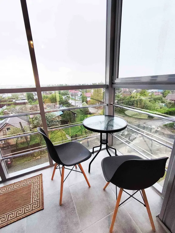 Новая евродвушка с видом на Онежское озеро