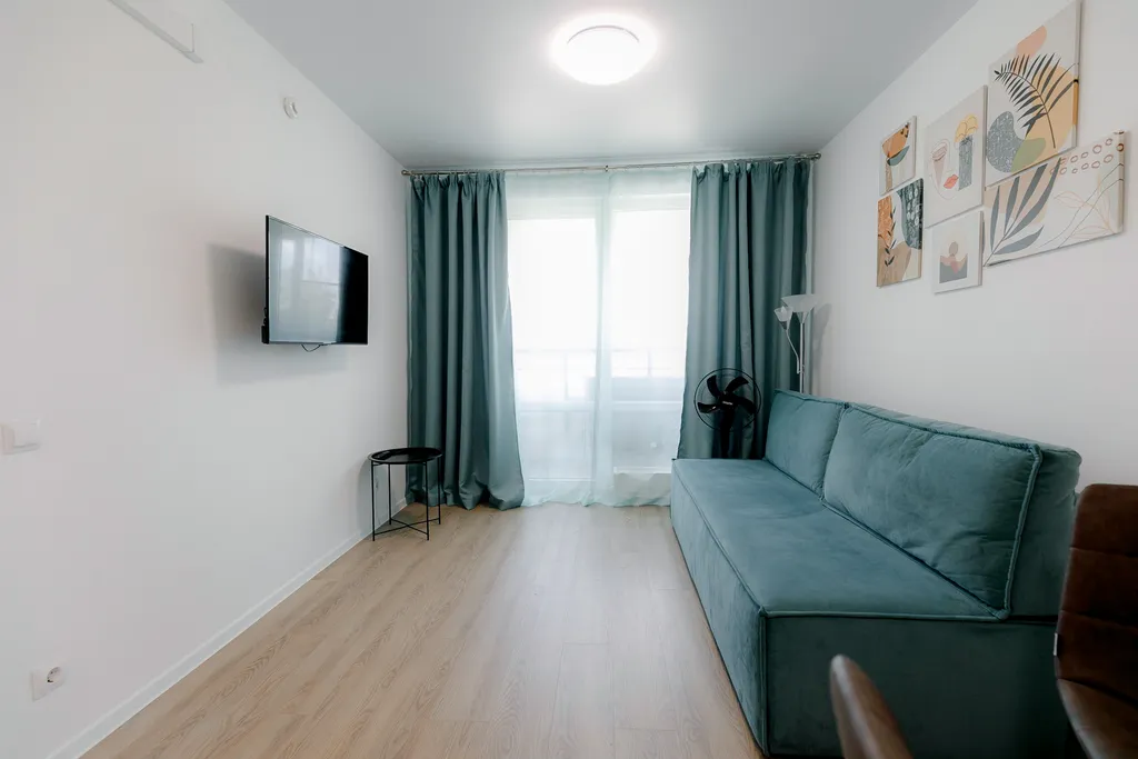 Свежая Евро-двухкомнатная квартира в новом ЖК