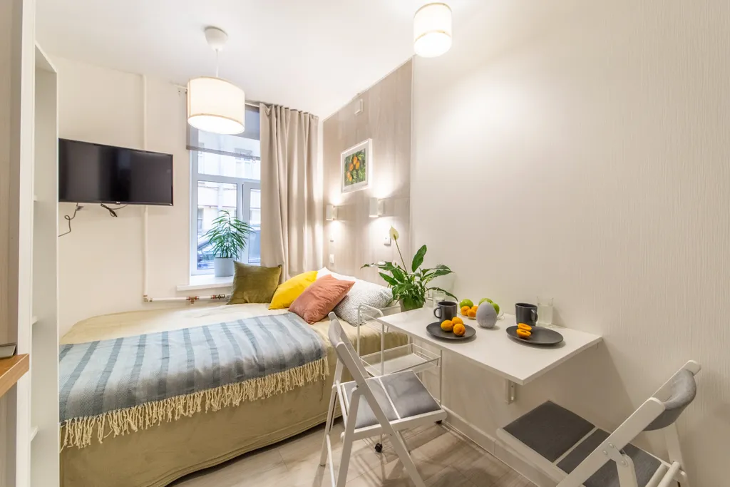 Квартира Квартира Эргономичная студия Monetka House IV — Санкт-Петербург