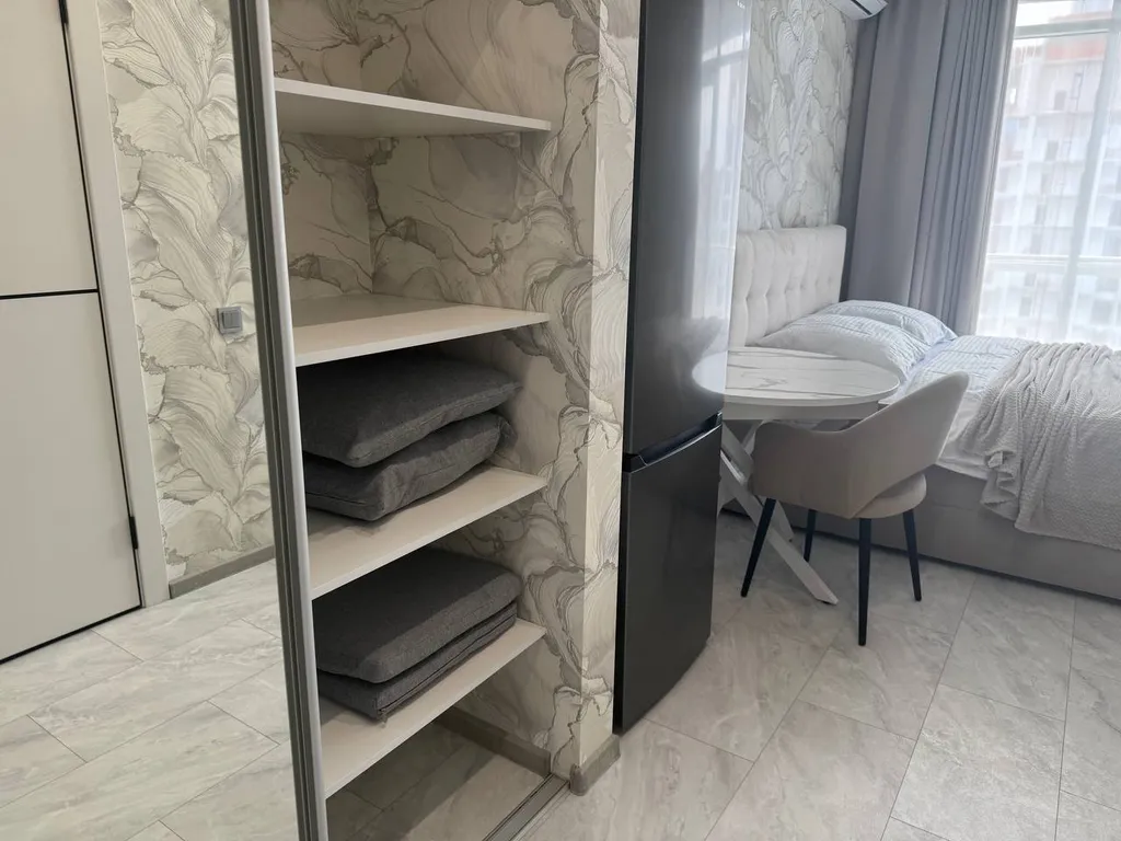 Семейная студия с балконом и видом на море