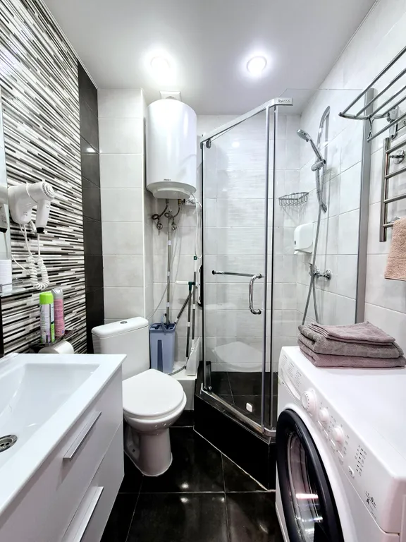 Квартира Квартира Уютная студия в 5 минутах от моря, у бассейна в ЖК Мадрид Парк 2 — Адлер