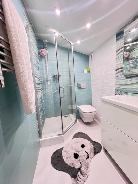 Стильный двухуровневый апартамент