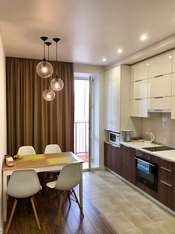 Апартаменты с дизайнерским ремонтом