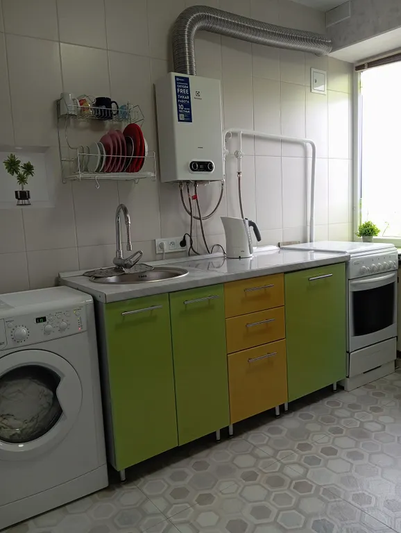 Уютная квартира с видом на горы и город