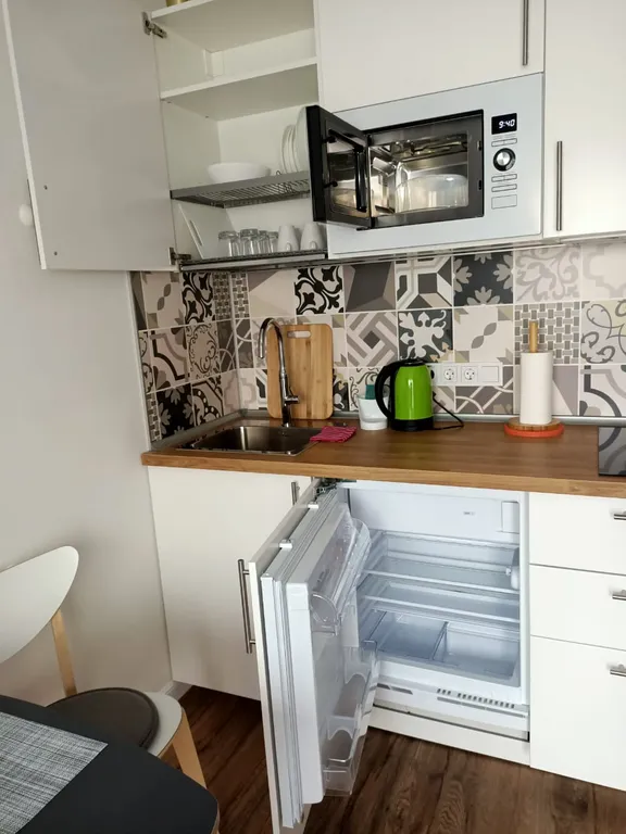 Светлая студия в скандинавском стиле