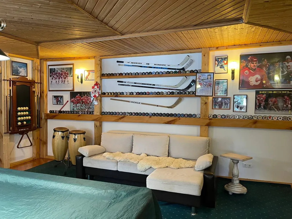 Уютный загородный дом с баней и бассейном