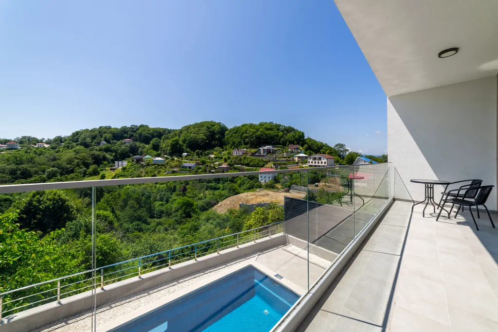 Новый дом, с видом на море и горы