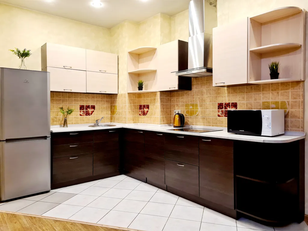 Просторная квартира с видом на город