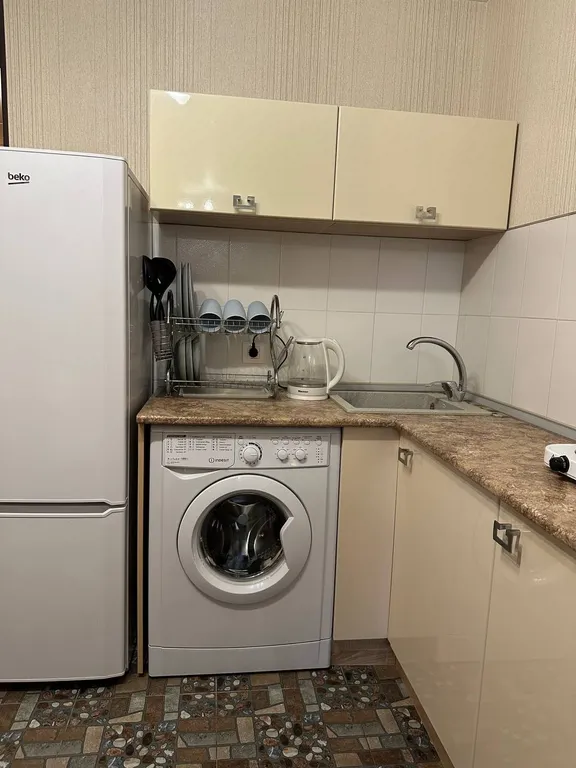 Уютная студия в центре города в стиле Мостовая