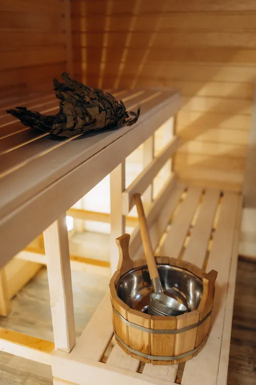 Уютный домик на берегу Ладожского озера с сауной и баней