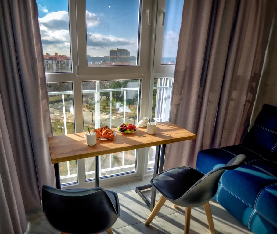 Апартамент blue sky с видом на море