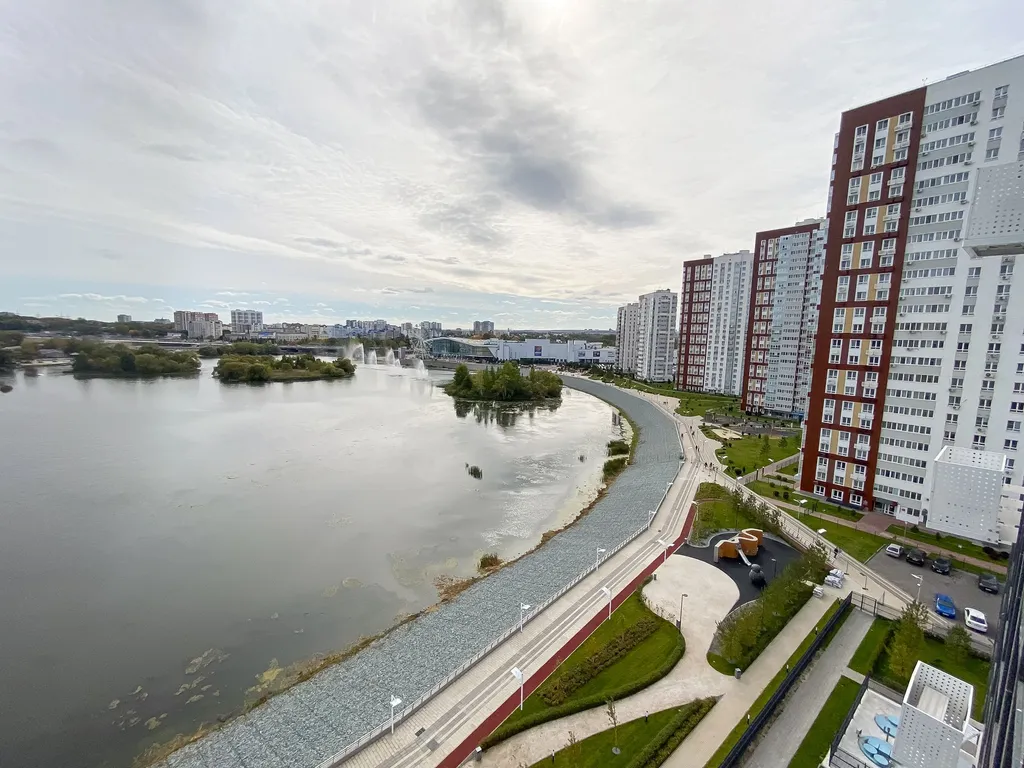 Студия в ЖК Аквамарин на берегу реки