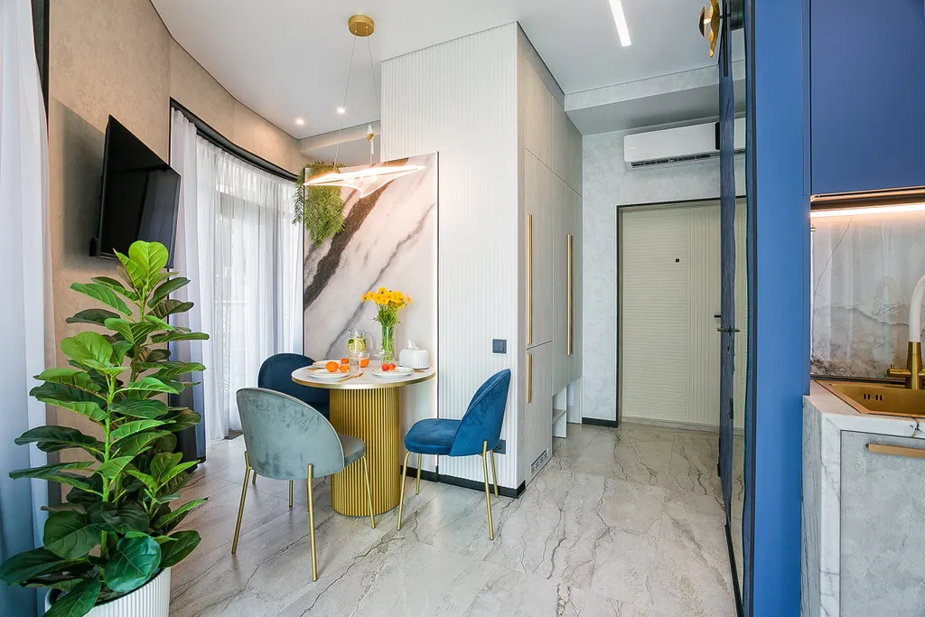 Уютная квартира Аквамарин с видом на море