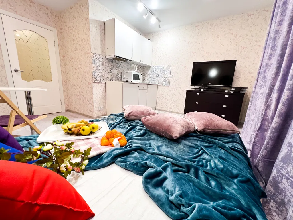 Нежная квартира-студия