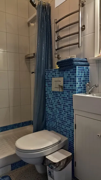 Комфортная квартира-студия в центре с патио