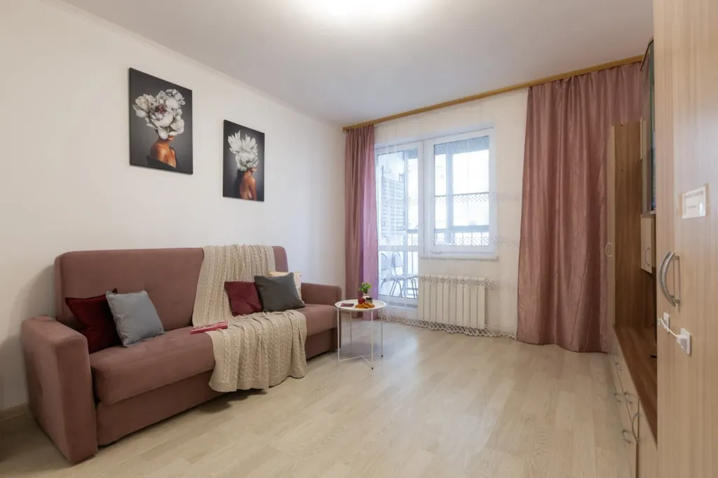 Просторная квартира с кухней-настроением