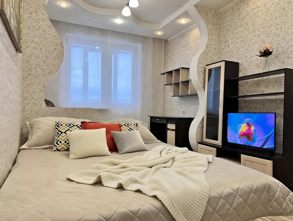 1-комнатная квартира на Правом берегу не берем оплату за уборку — аренда посуточно в Калуга