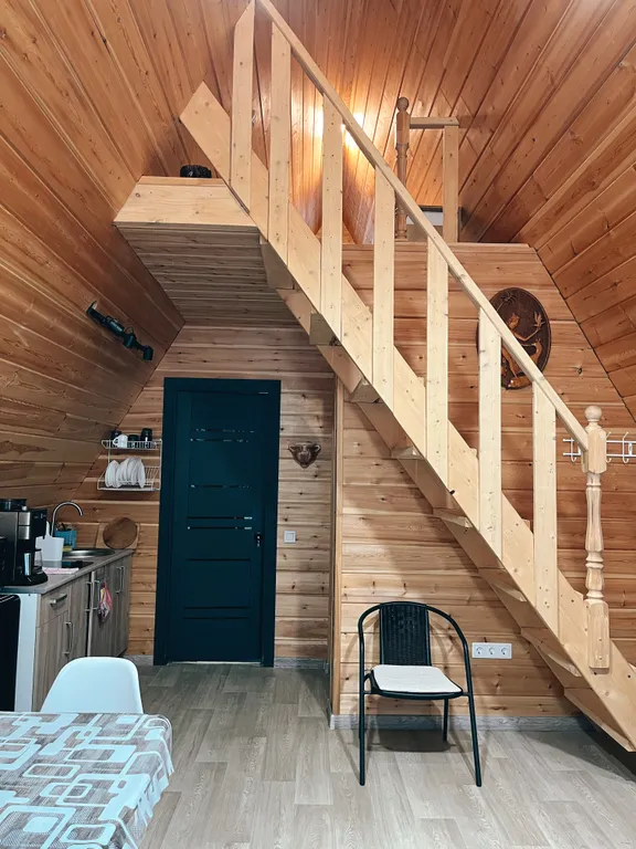 Коттедж Коттедж А-фрейм 1 Таёжная романтика — Таштагол