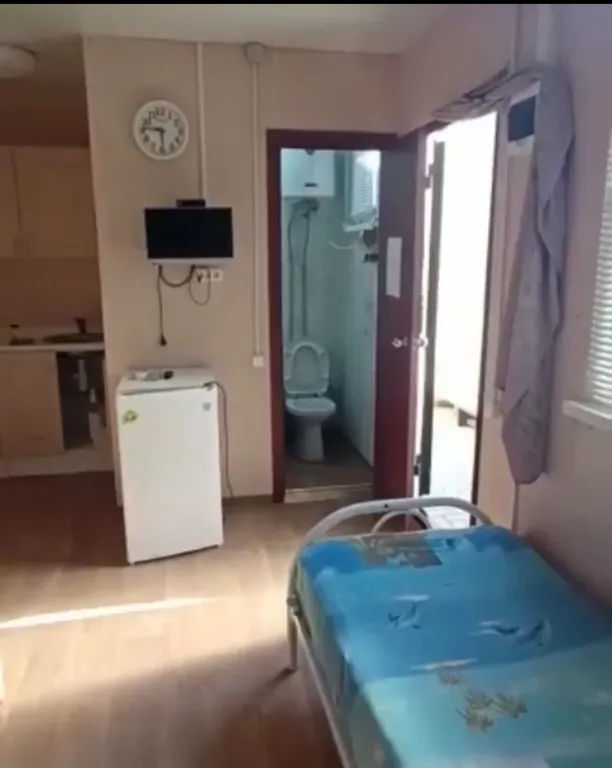 Домик с проходной комнатой с мини-кухней