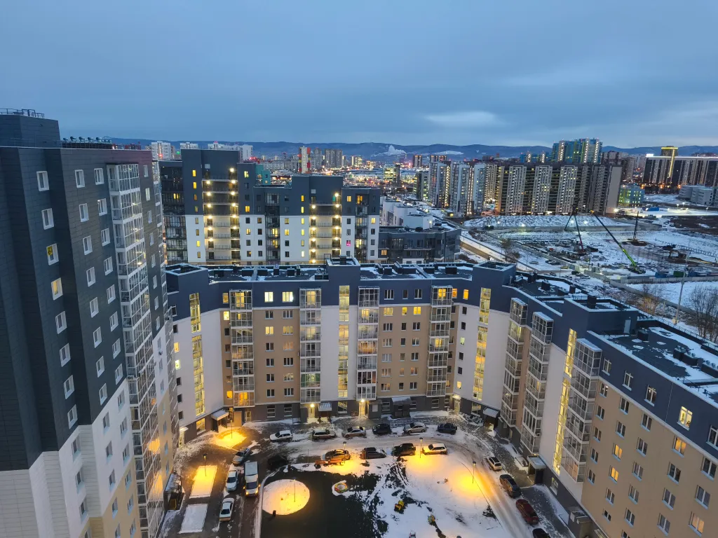 Квартира Квартира Лофт-студия с видом с 17 этажа — Красноярск