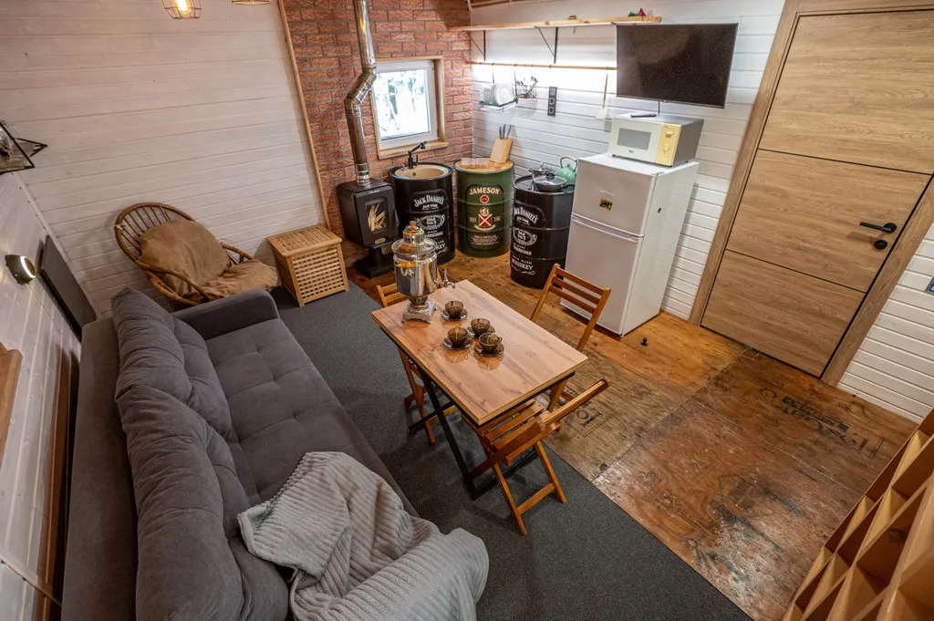 Уютный барн-хаус Свои люди на 4 человек в тихом месте