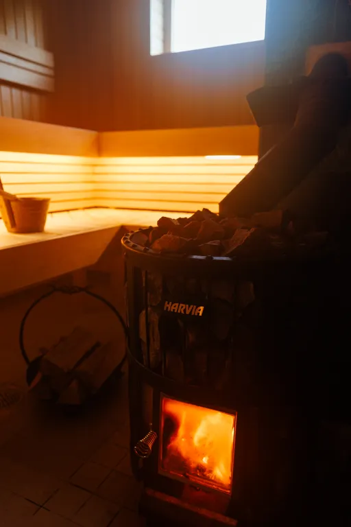 Дом на острове с финской сауной