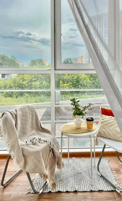 Новая светлая квартира в центре