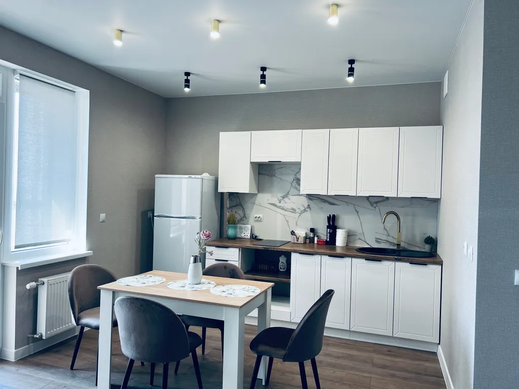 Уютная квартира-студия с видом на реку