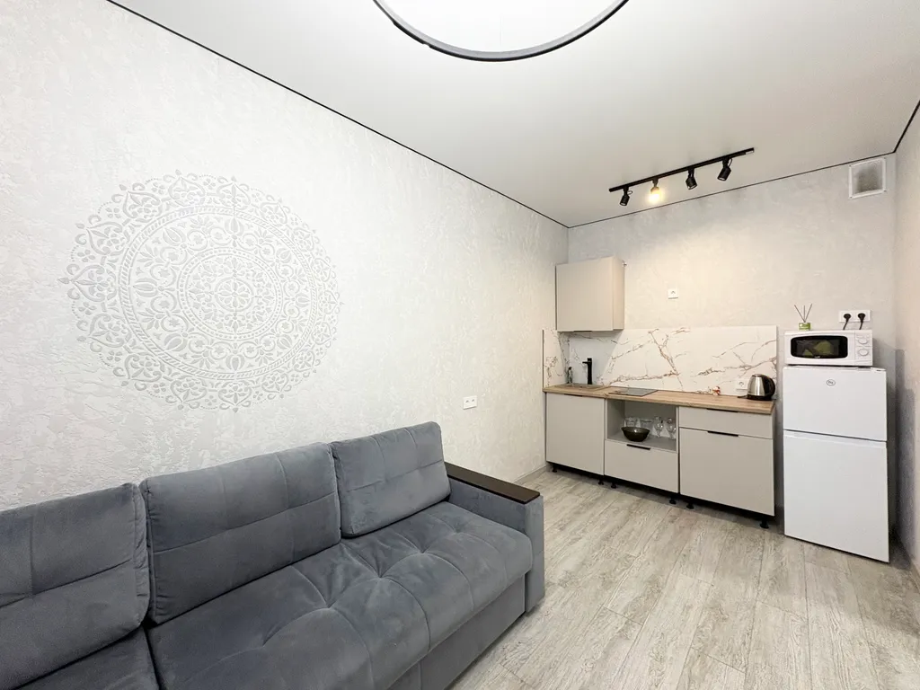 Красивый вид на закат