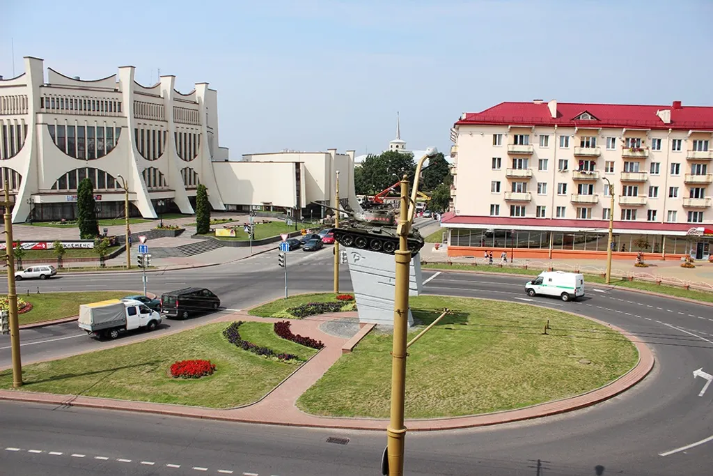 Большая квартира в центре Гродно с видом на город