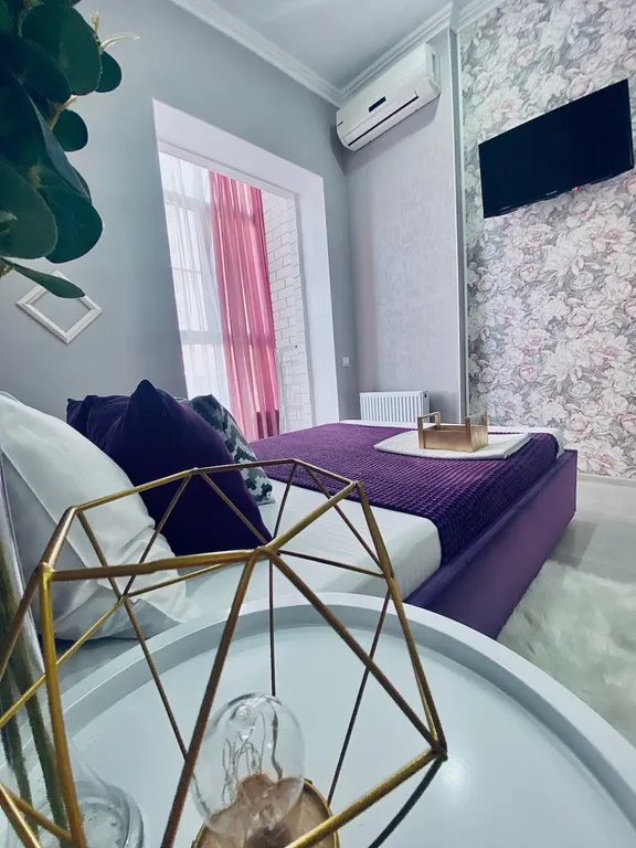 Квартира Квартира Студия Фиолет возле парка и лебединого озера — Горячий Ключ