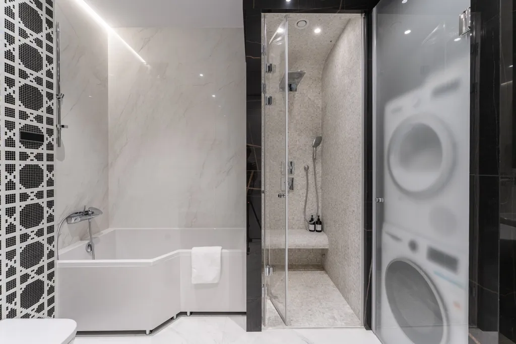 Апартамент на 73 этаже Москвы-сити с хамамом и настольными играми