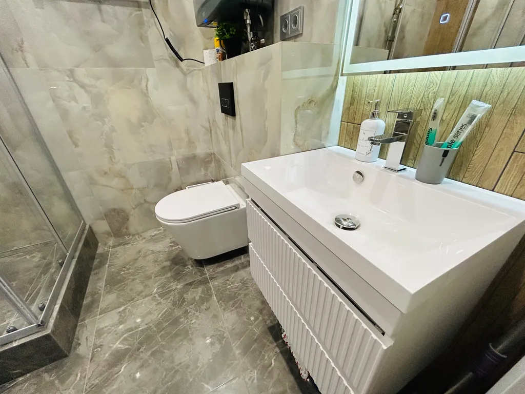 Современная квартира с видом на центр города