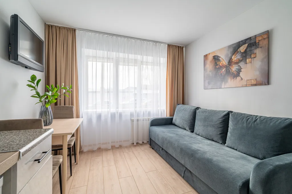 Уютная комната-студия рядом с метро Уральская