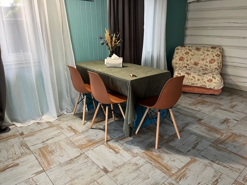 Дом с сибирским чаном, сауной и патио