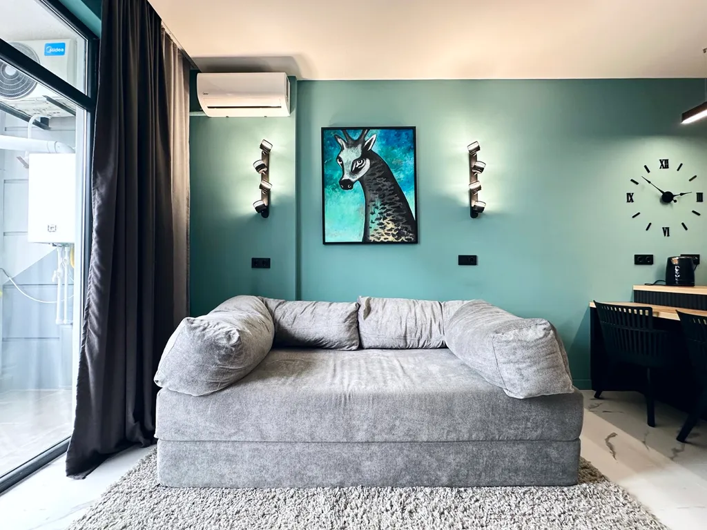 Арт квартира Жираф, 5 минут до моря