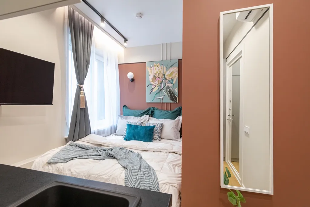 Квартира Квартира Дизaйнeрская студия рядoм с Центральной клинической больницей — Новоивановское