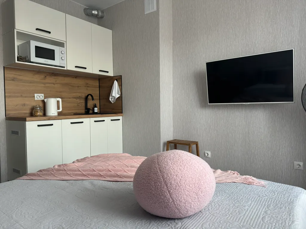 Уютная студия со всем необходимым для проживания