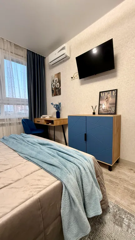 Вместительная евродвушка возле Тула Арены для 6 гостей